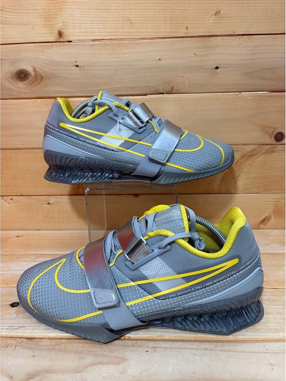 New Nike Romaleos 4 Wolf Grey CD3463-002 Weightlifting Shoes Men’s size 11